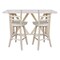 International Concepts Bar Height Table With 2 Ladder Back Swivel Bar Stools - 30 in. Seat Height K-7228-42-S6173SW-2 - alternate 2